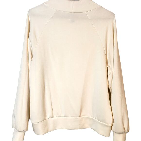 Scoop Women's Small (4-6) Ultimate ScubaKnit Funnel Neck Sweatshirt Cozy Soft - Picture 5 of 7